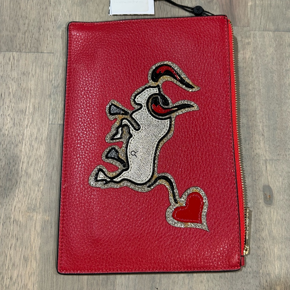 NWT Diane Von Furstenburg Zodiac Clutch